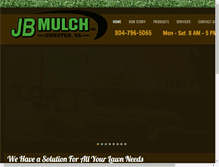 Tablet Screenshot of jbmulch.net